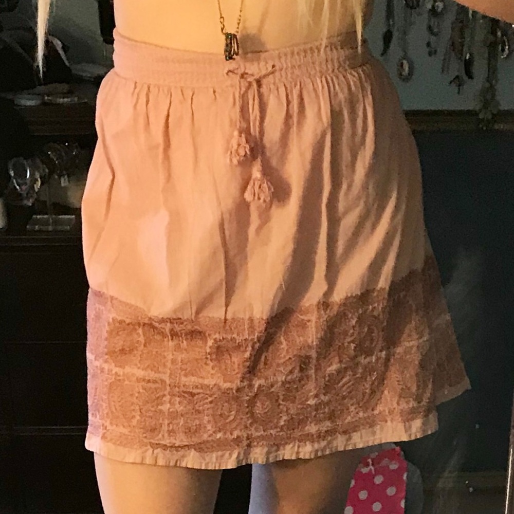 J.Crew Dusty Rose Miniskirt